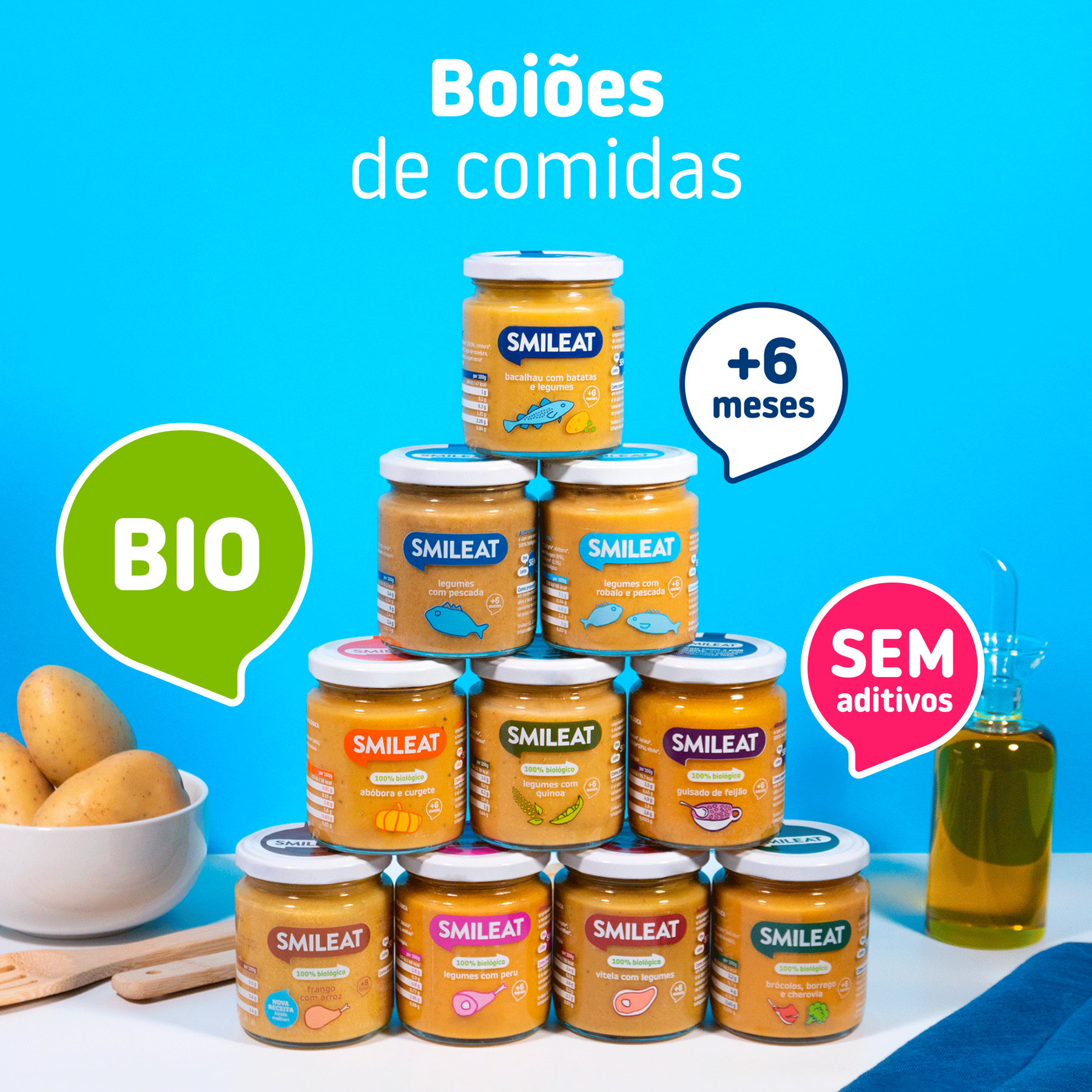 Boioes de comidas