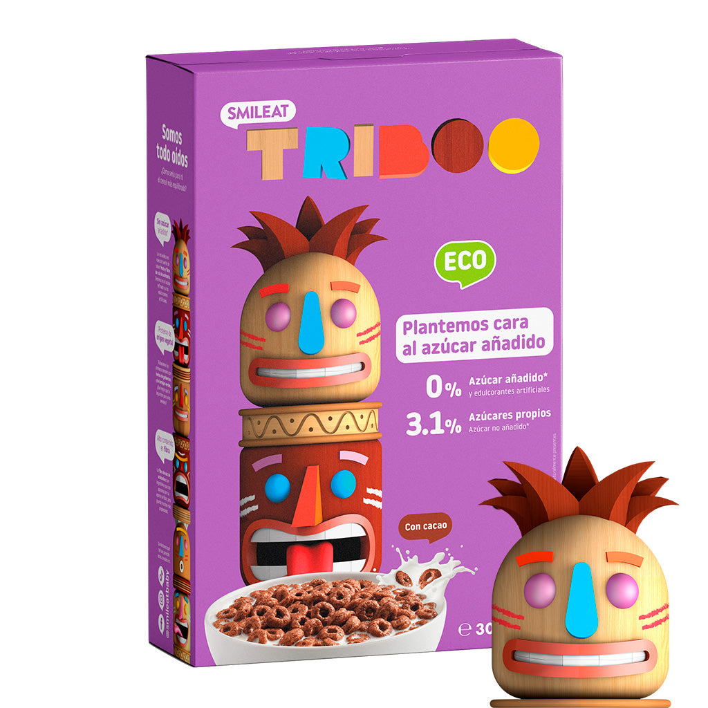 Cereais TRIBOO com cacau