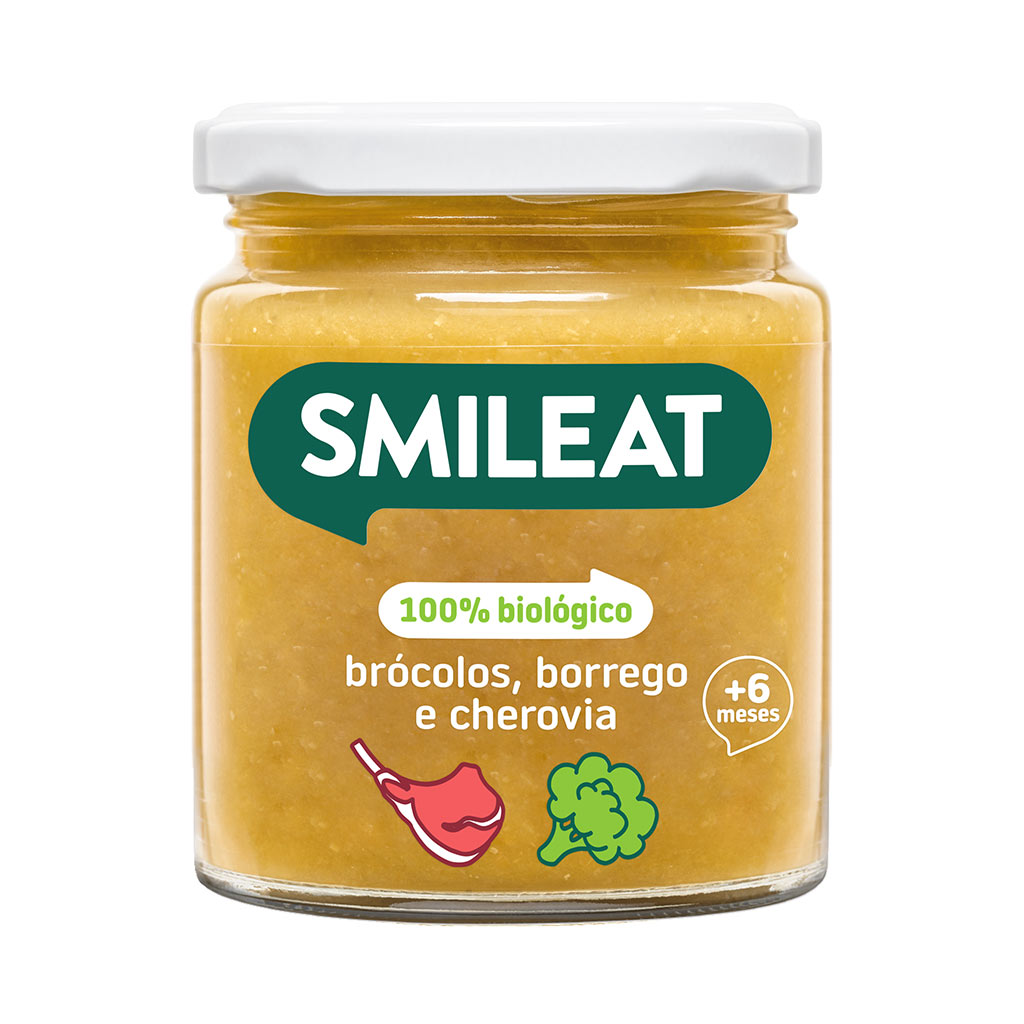 Boião de brócolos, borrego e cherovia