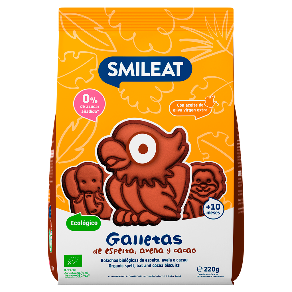 Bolachas de espelta aveia e cacau