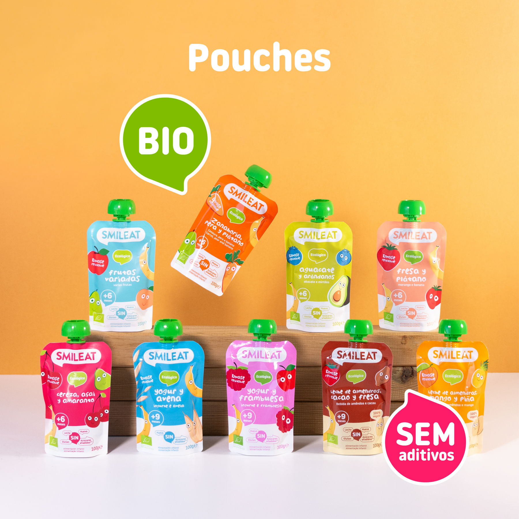 Pouch Várias Frutas 100 g