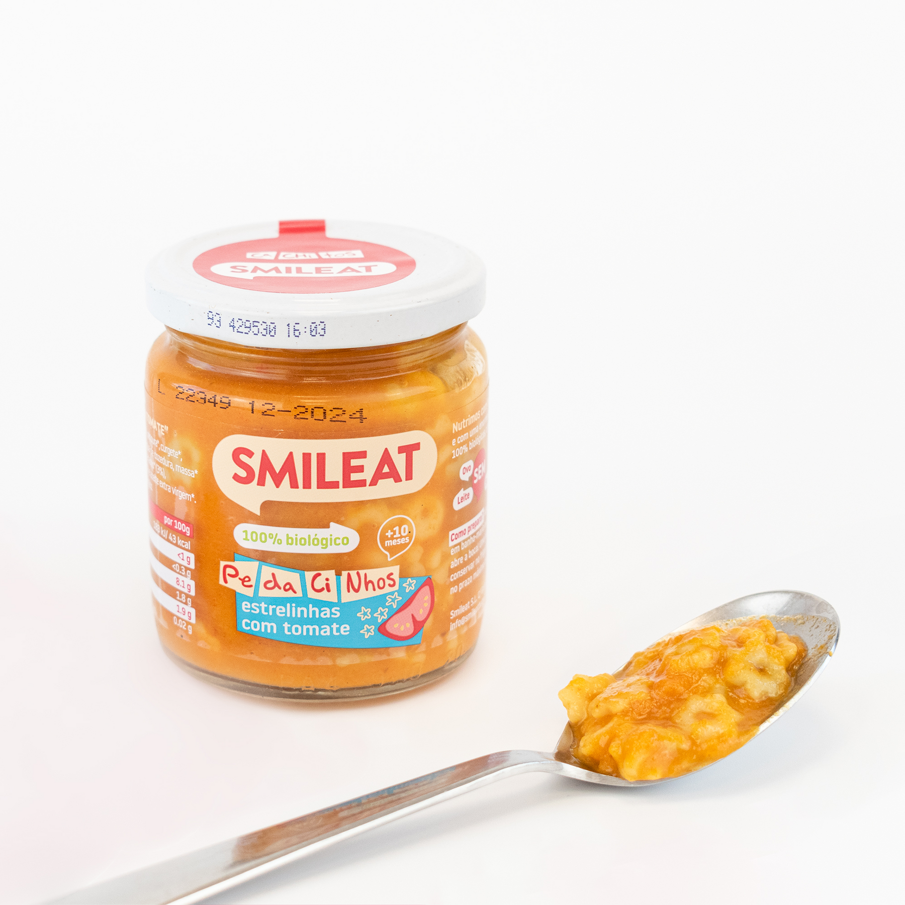 Boiões de PE-DA-CI-NHOS estrelinhas com tomate