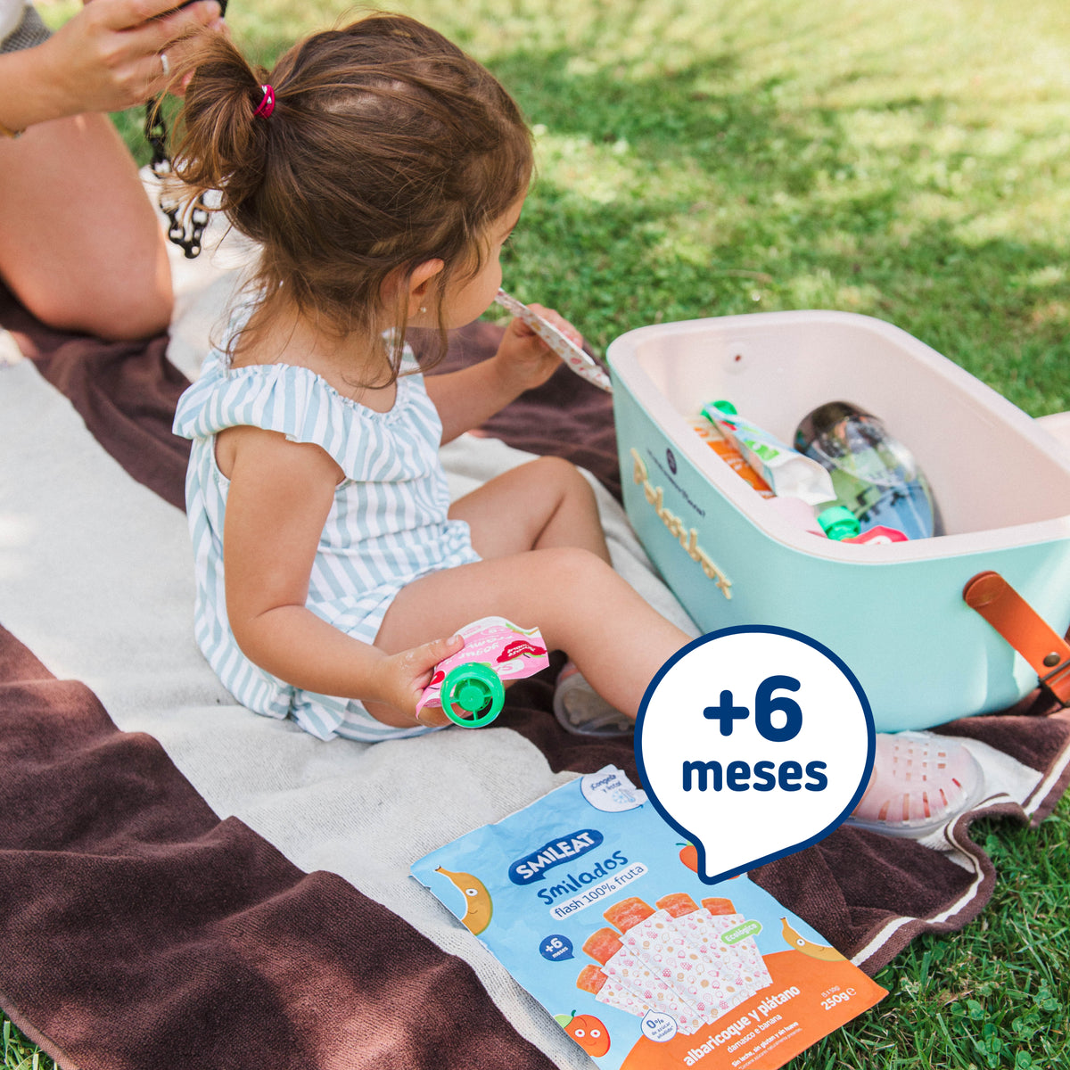 Smilados 100% fruta de damasco e banana