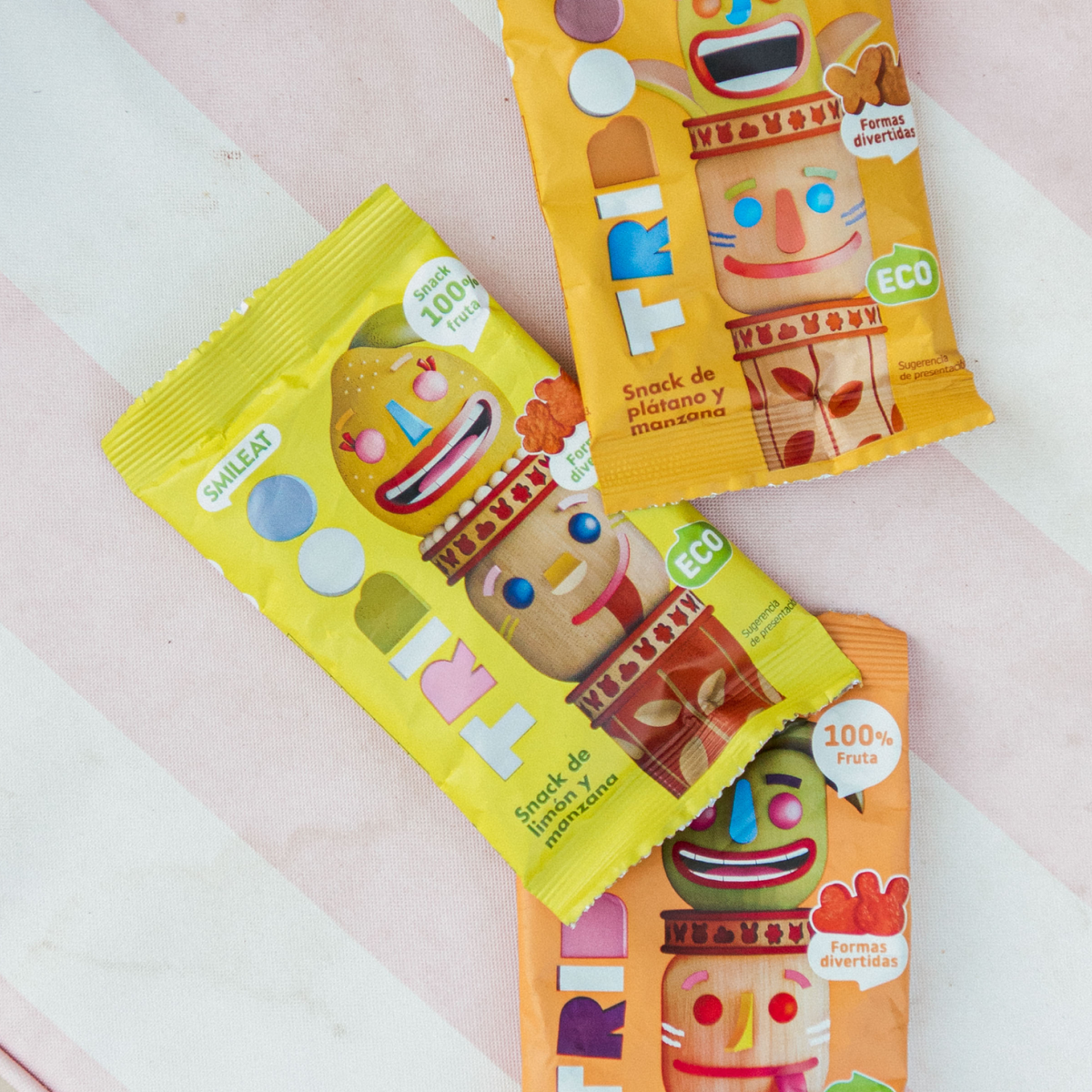 Snack TRIBOO de limão e maçã