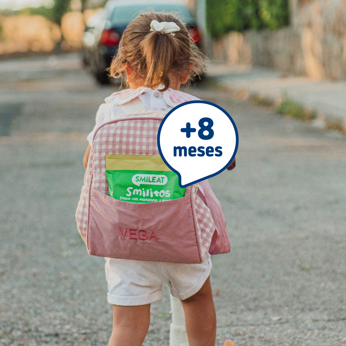 Smilitos com maçã e banana