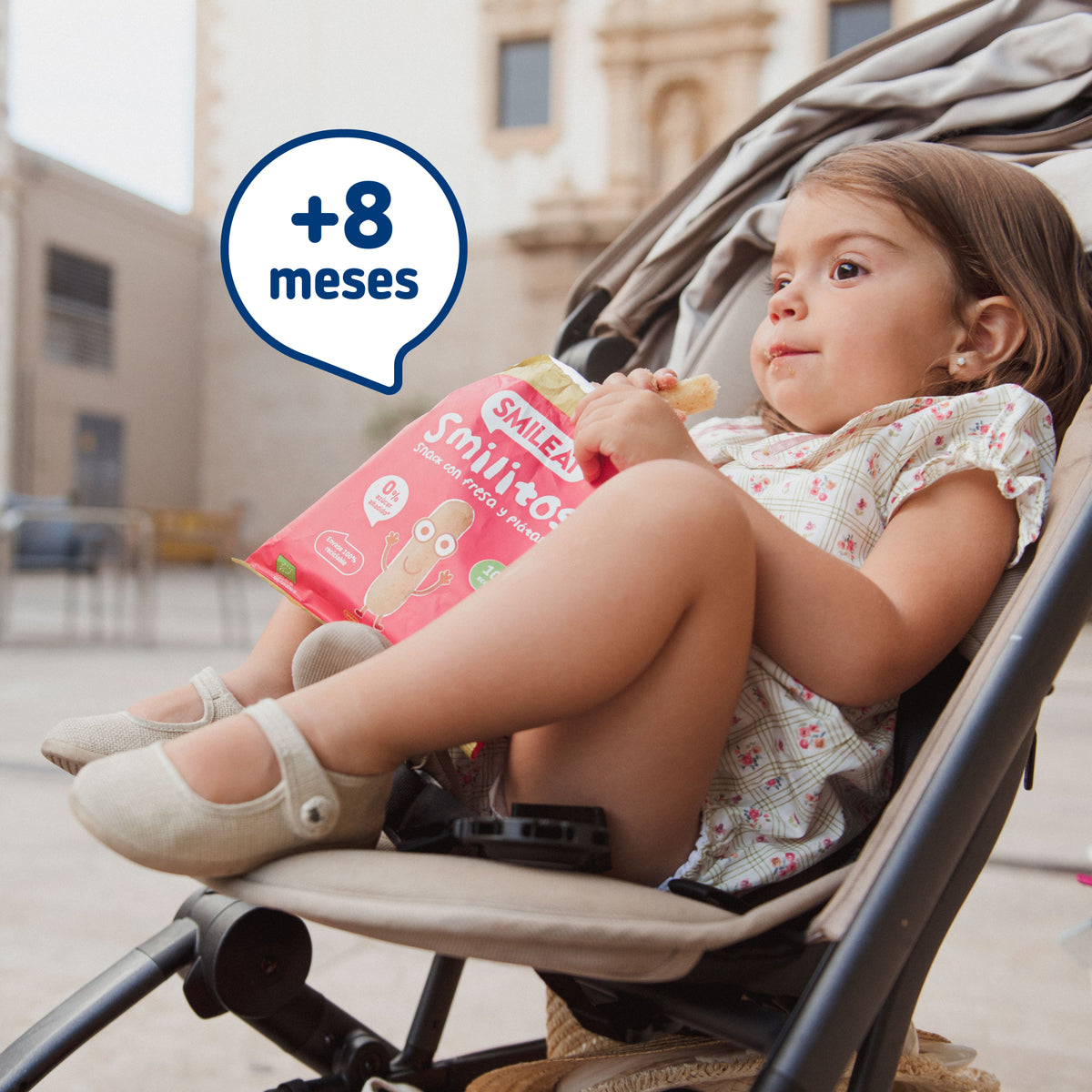 Smilitos com morango e banana