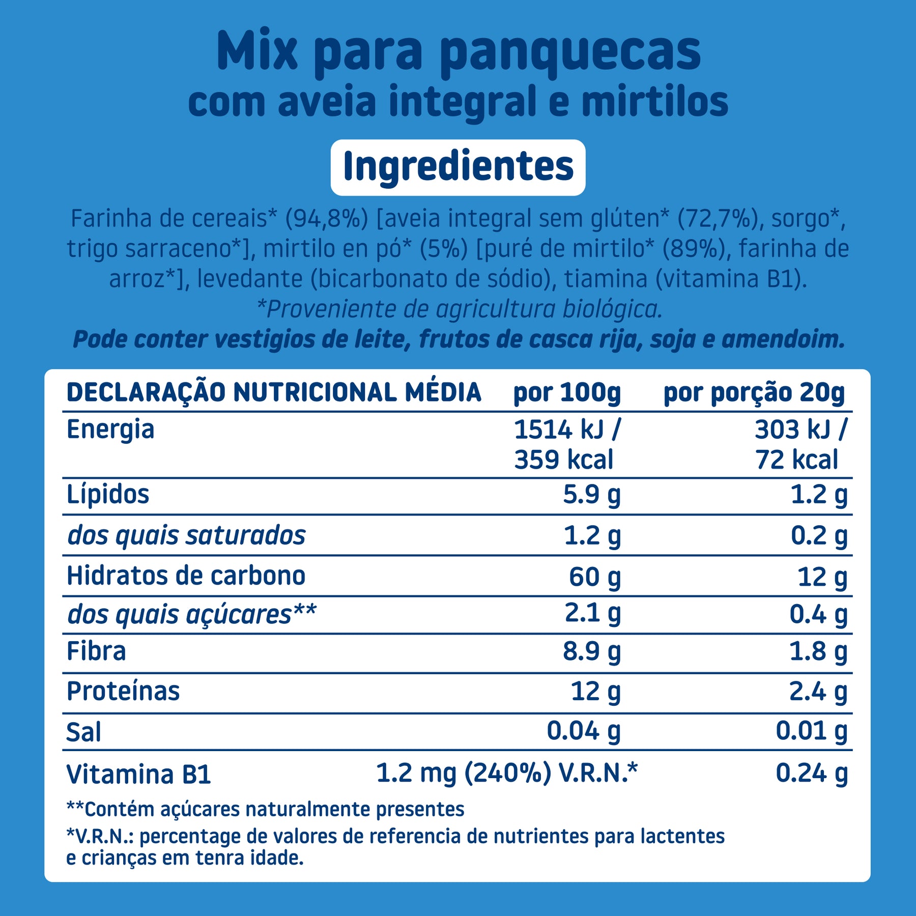 Pack Mix para panquecas
