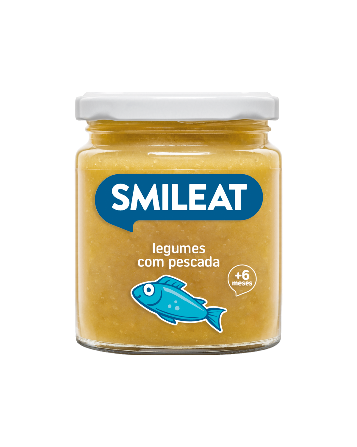 Boião legumes con pescada +6 meses