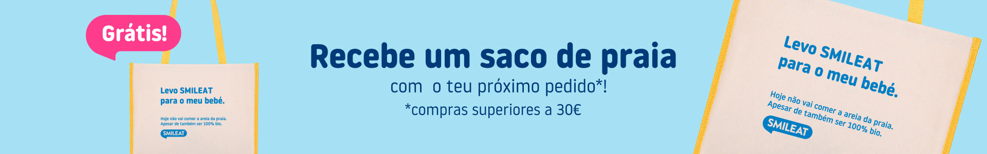 Saco de praia grátis