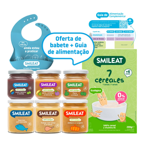 Kit Iniciação para te ajudar a introduzir a alimentação complementar do teu pequenote, e para que experimente os seus favoritos
