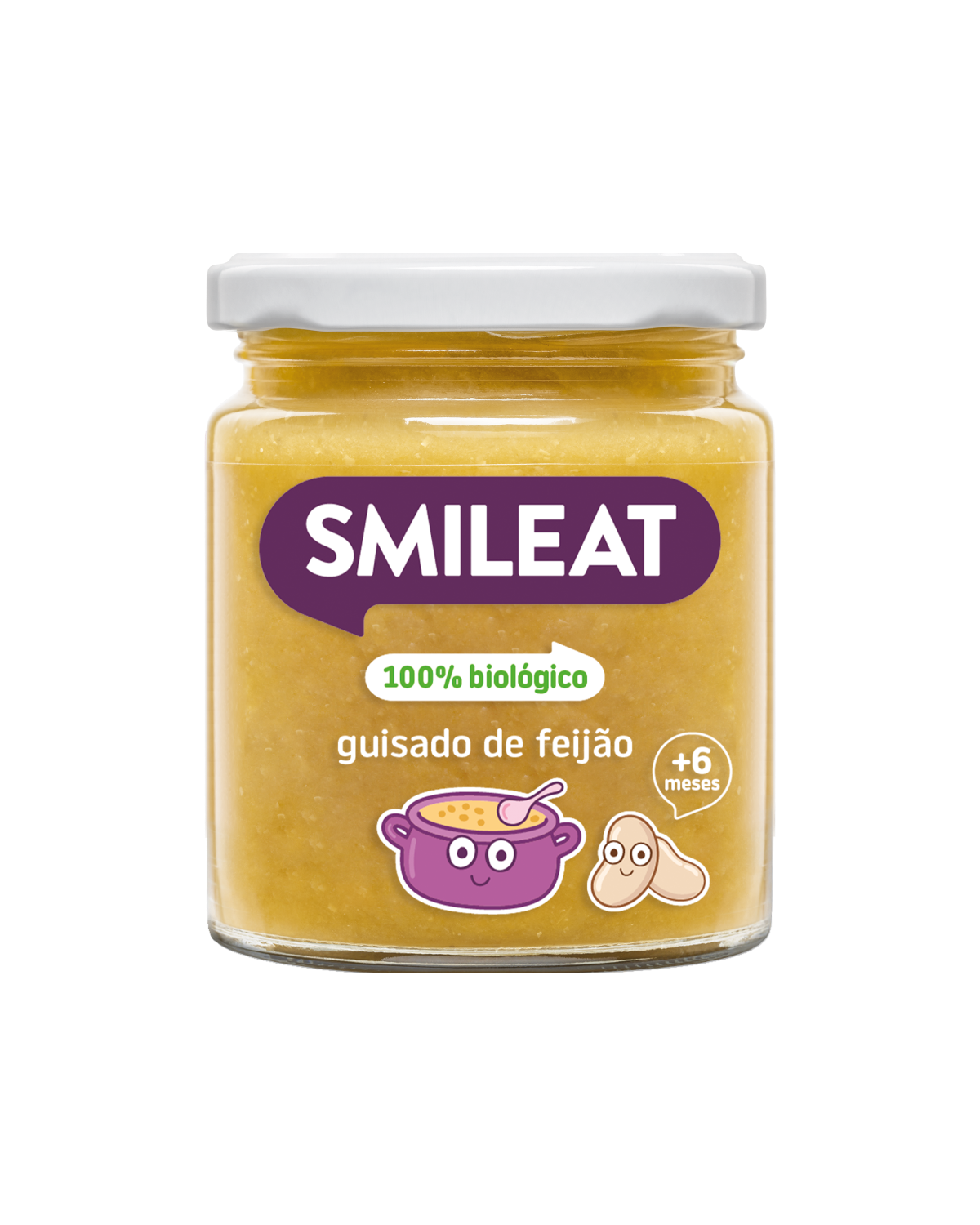 Boião SMILEAT 100% biológico +6 meses