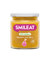 Boião legumes con peru +6 meses 100% biológico