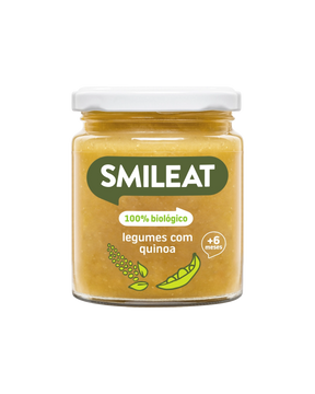 Boião legumes com quinoa 100% ecológico