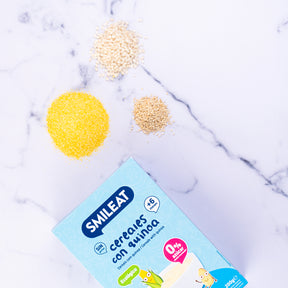 Papa de cereais com quinoa sem glúten