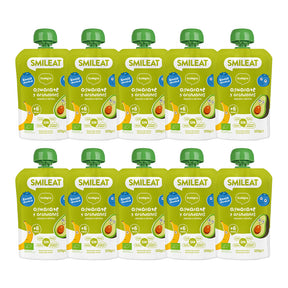 Pack pouches Abacate e Mirtilos