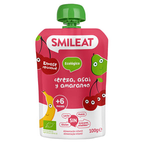 Pouch de cereja, açaí e amaranto