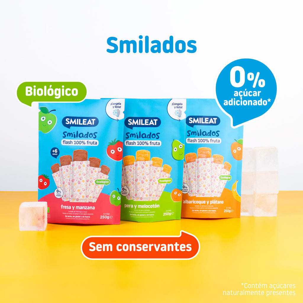 Smilado de morango e maçã