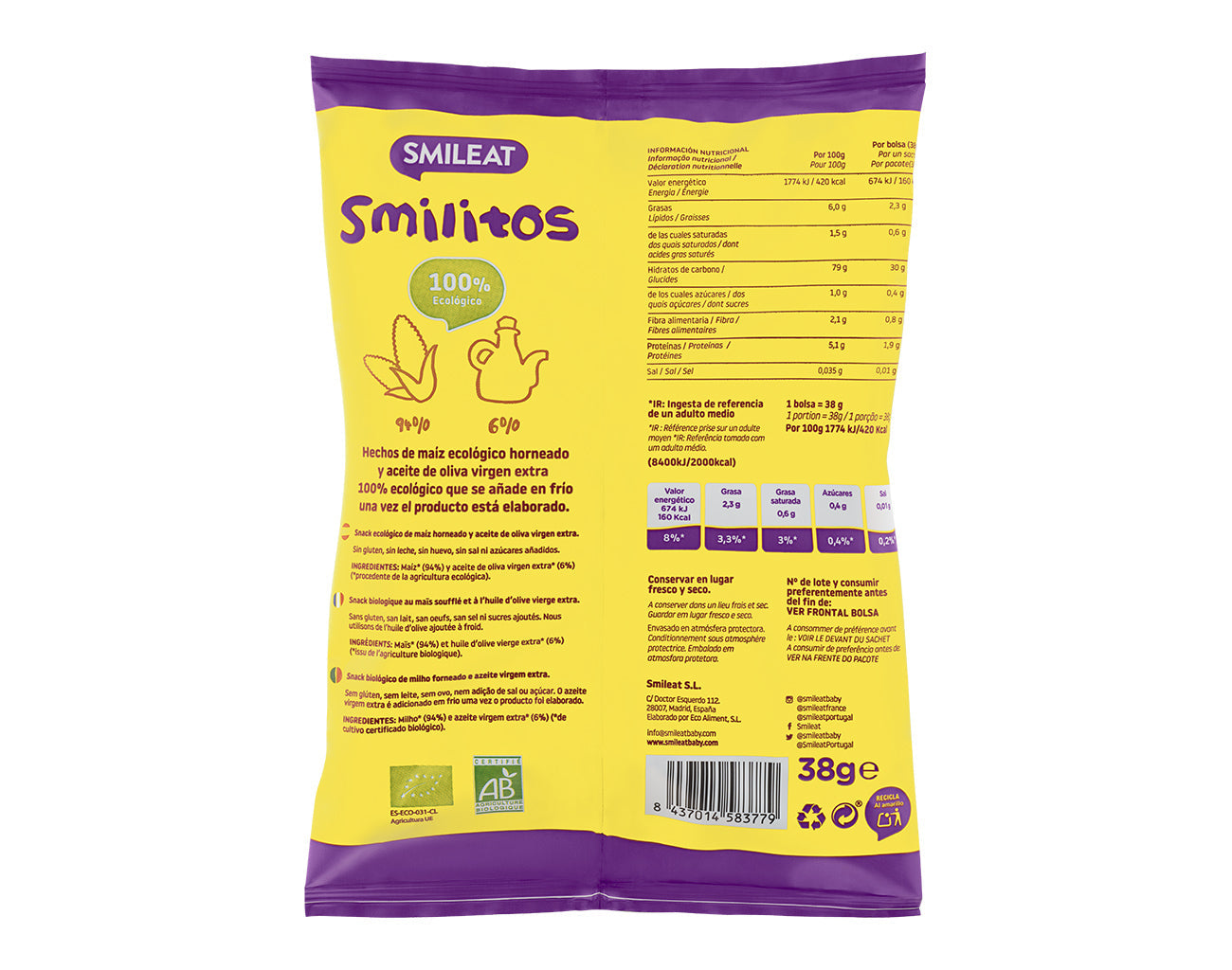Pack Smilitos 6uds