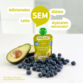 Pack pouches Abacate e Mirtilos