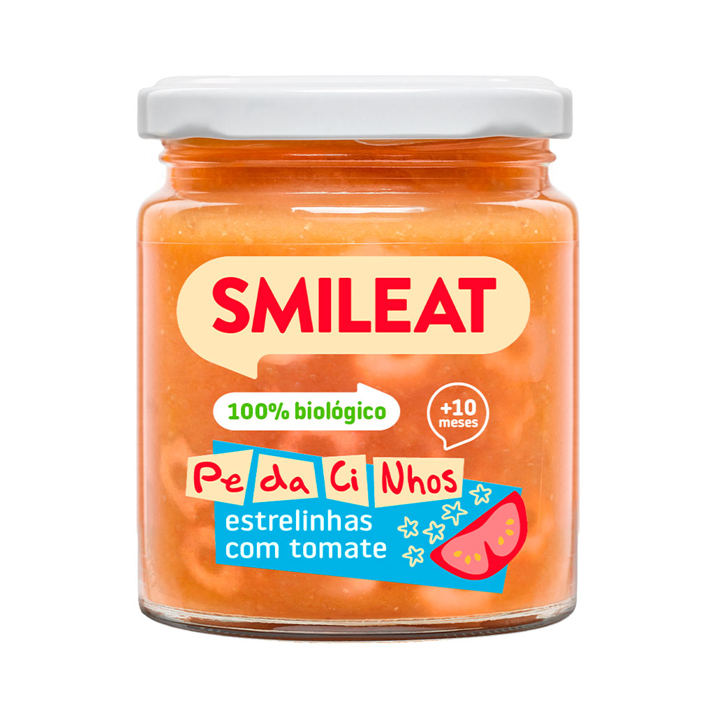 Boiões de PE-DA-CI-NHOS estrelinhas com tomate