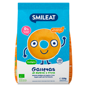Bolachas de espelta e fruta