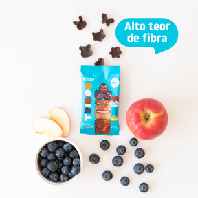 Snack TRIBOO de Mirtilos e Maçã