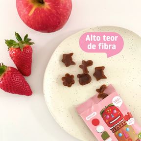 Snack TRIBOO de morango e maçã