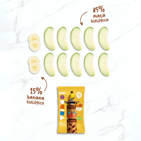 Snack TRIBOO de Banana e Maçã