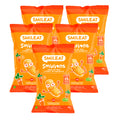 4 pacotes smilitos de maiz, aveia snack lanches