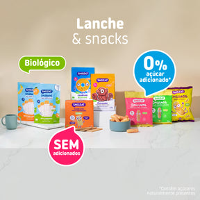 Bolachas de espelta e fruta