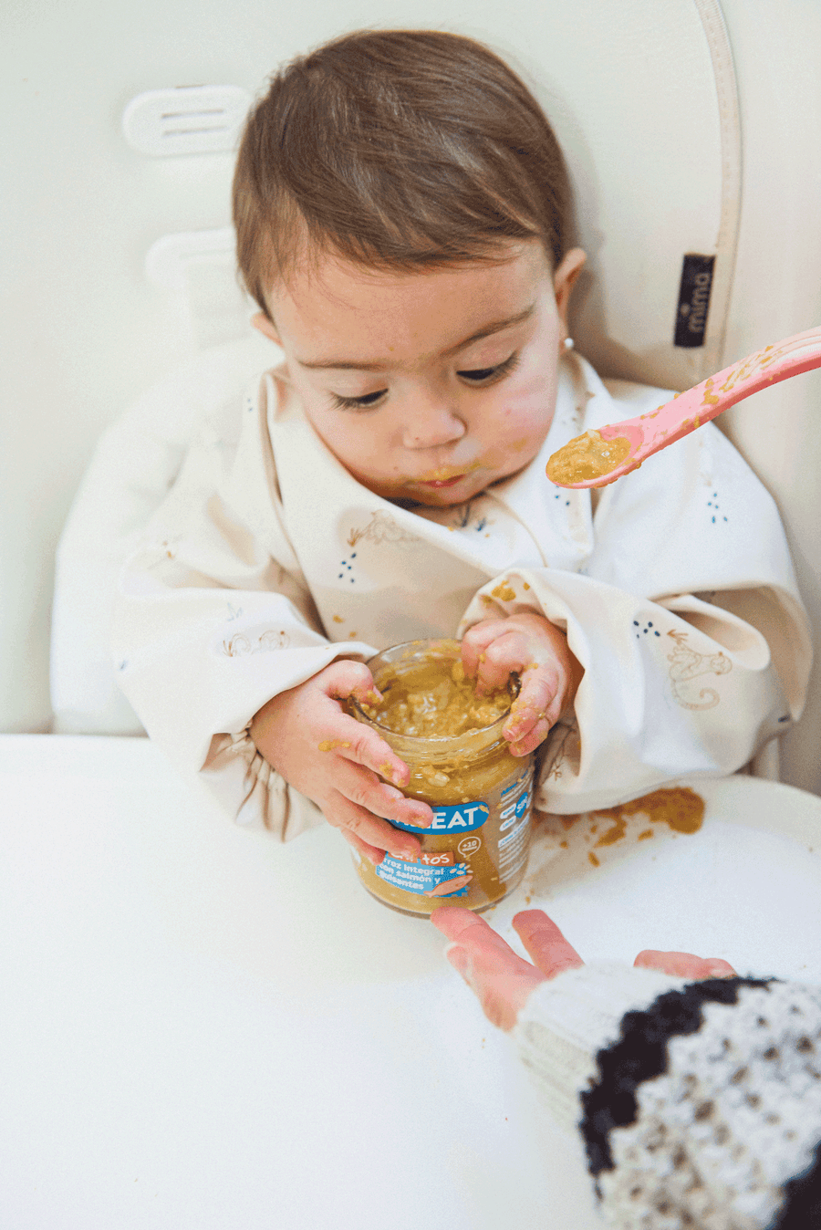 PE-DA-CI-NHOS Arroz integral com salmão e ervilhas